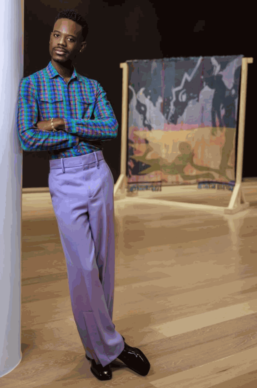 ‘What Can I Make Holy?’ Diedrick Brackens Weaves Stories of Survival Into His Luminous Tapestries