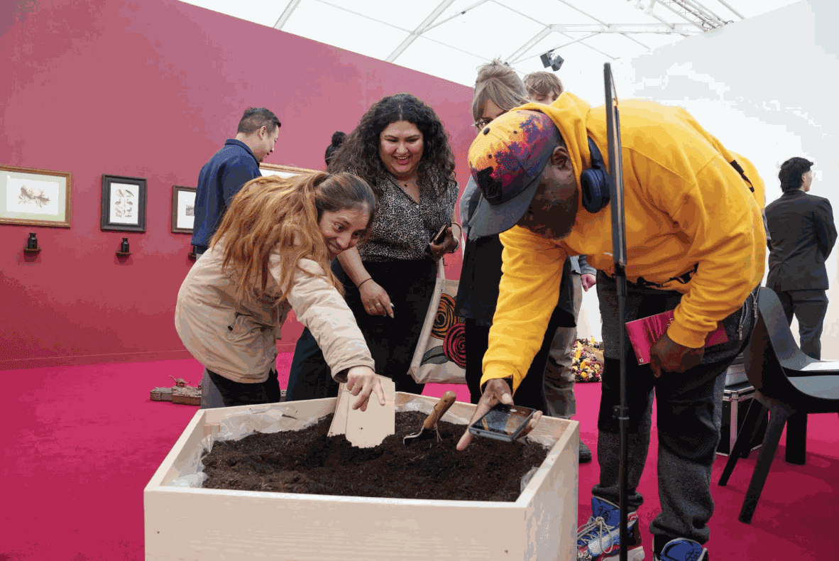Frieze Los Angeles Diary: slam-dunk stars, out-of-this-world shoes and hole-y dough