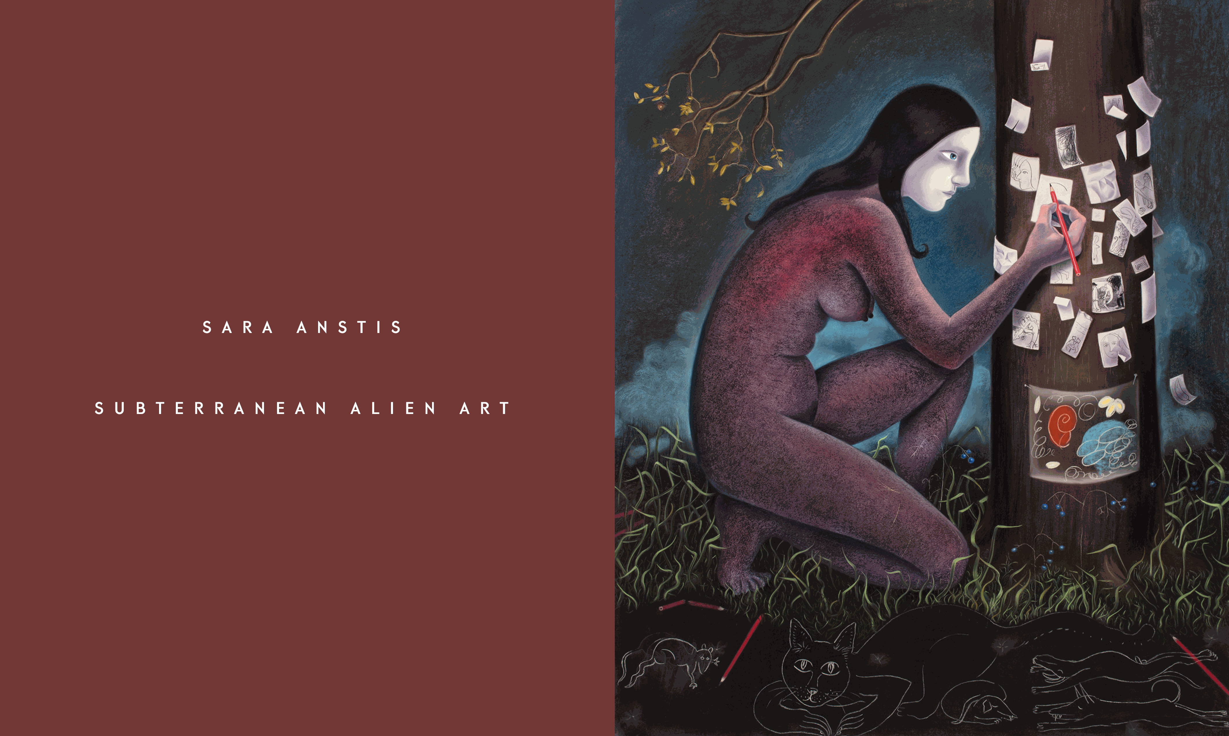 Sara Anstis: Subterranean Alien Art