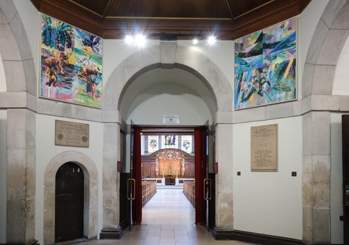 Church Art Tribute to an Abolitionist