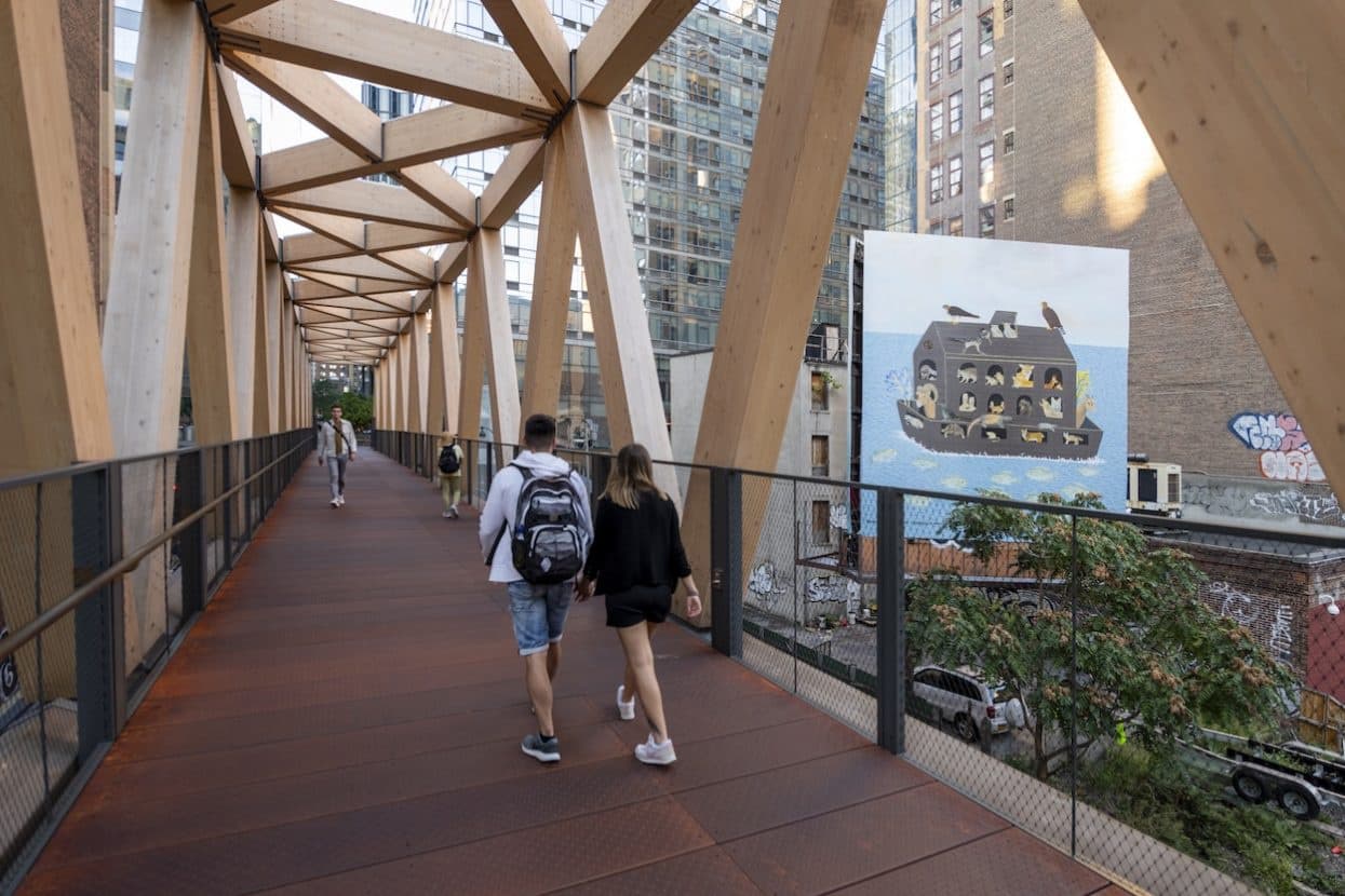 Art-World Power Players Light Up the High Line