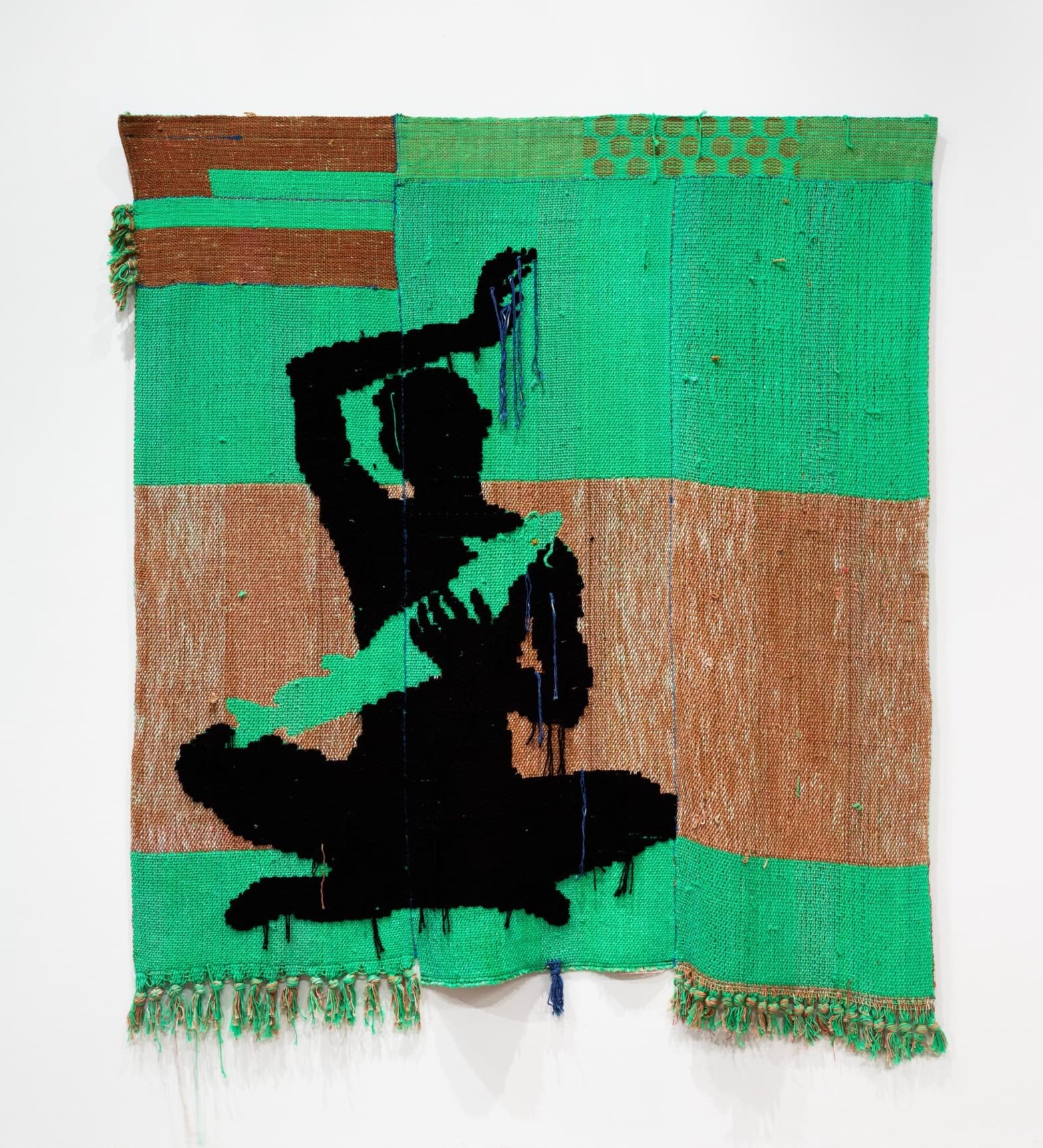 Diedrick Brackens' solo exhibition highlighted in "Los Angeles Art Guide for January 2022"