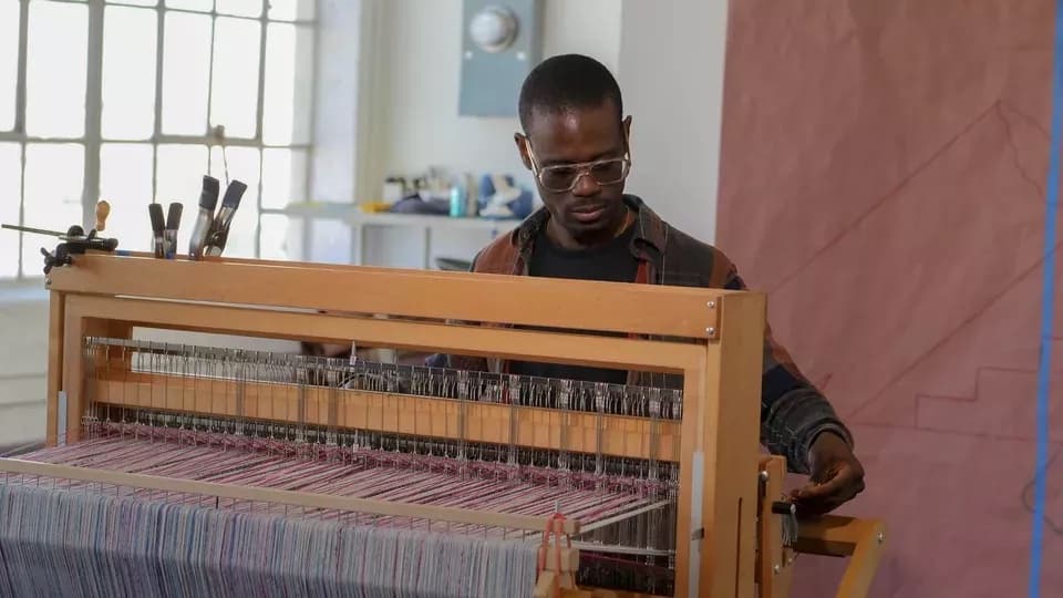 Craft in America | Weaver Diedrick Brackens