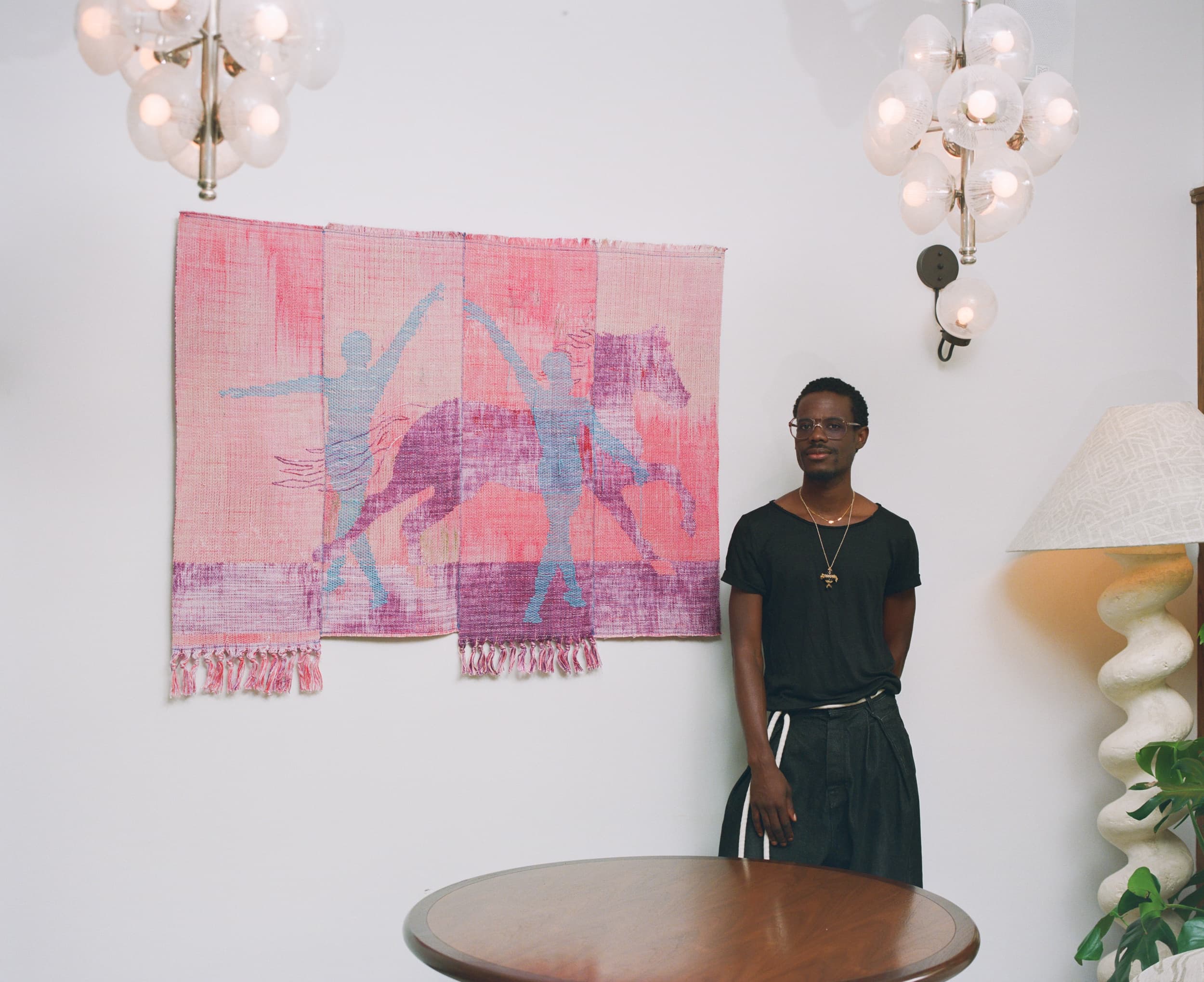 Tapestry artist Diedrick Brackens weaves a dream for Holloway House