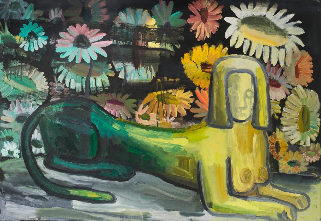 Judith Linhares exhibition at Sarasota Art Museum featured in the Herald-Tribune