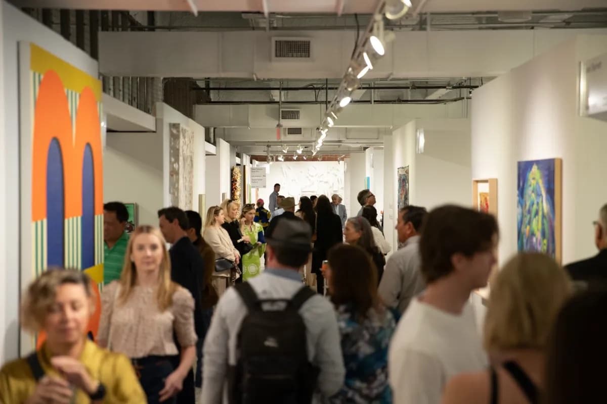 Early sales at the Dallas Art Fair prove even a solar eclipse can't overshadow Texas's hot market