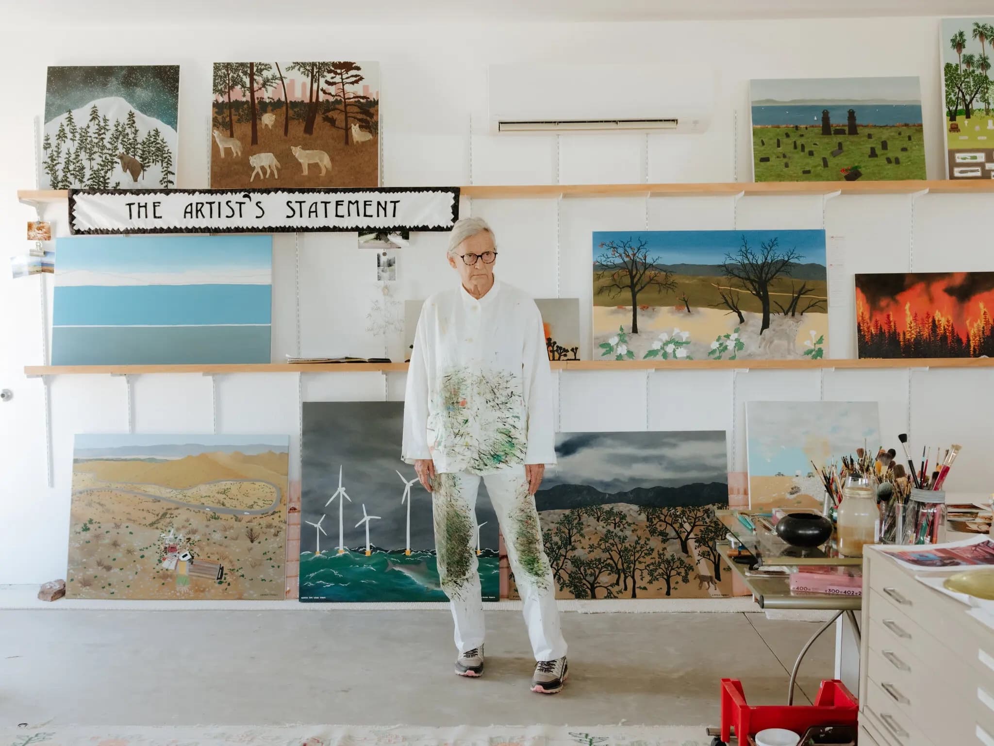 Jessie Homer French Paints Infernos but She Sees Rainbows