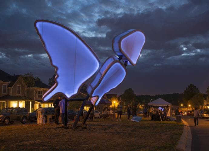 'Love Motels' attract bugs and people, calling attention to the plight of insects the world over