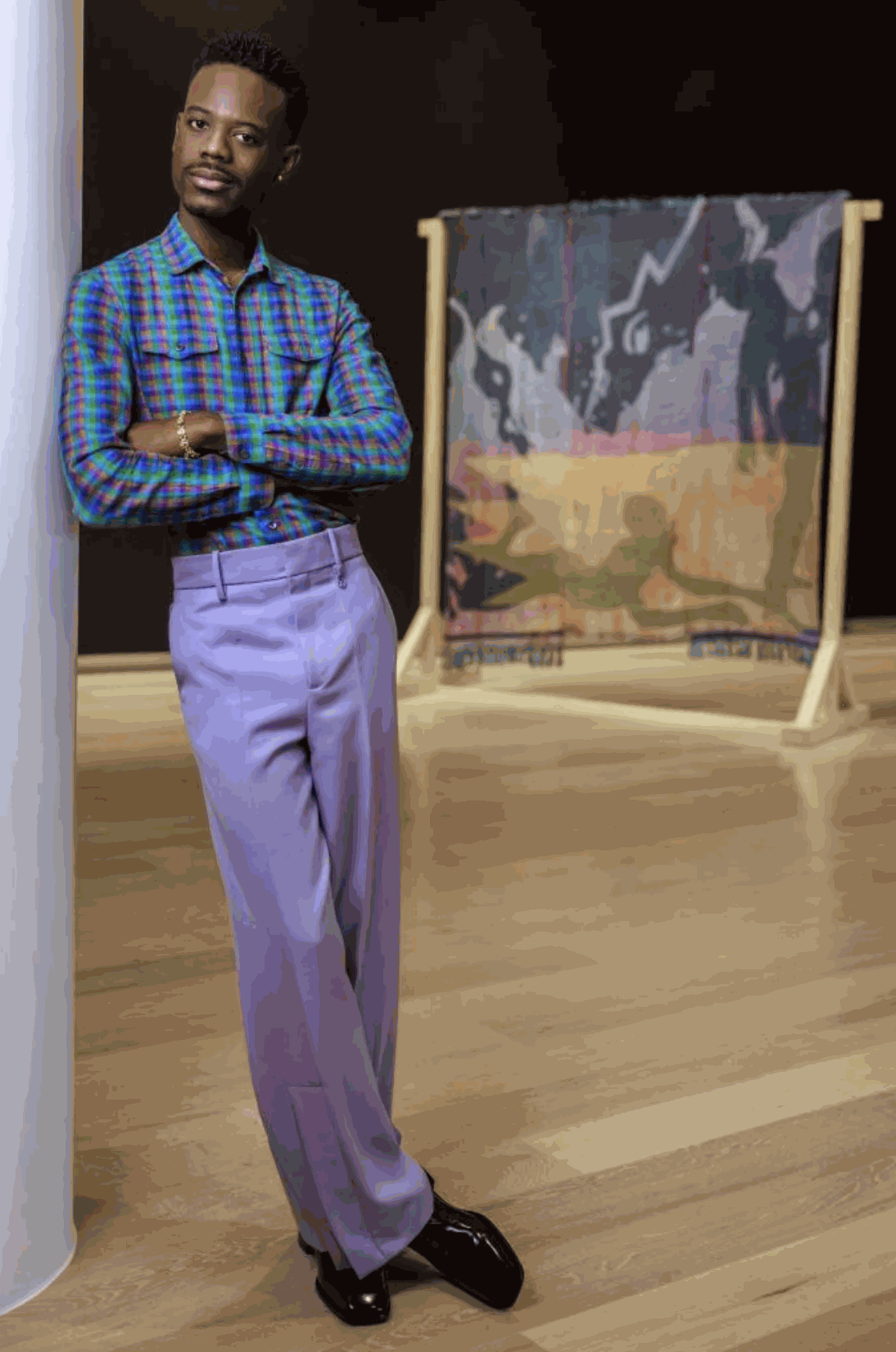 ‘What Can I Make Holy?’ Diedrick Brackens Weaves Stories of Survival Into His Luminous Tapestries