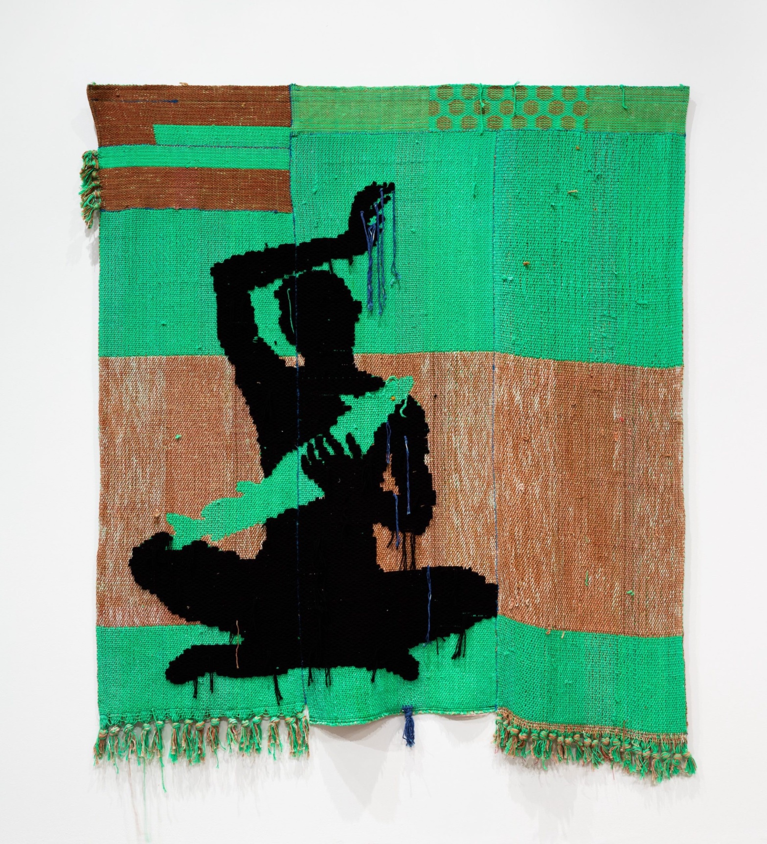 Diedrick Brackens' solo exhibition highlighted in "Los Angeles Art Guide for January 2022"