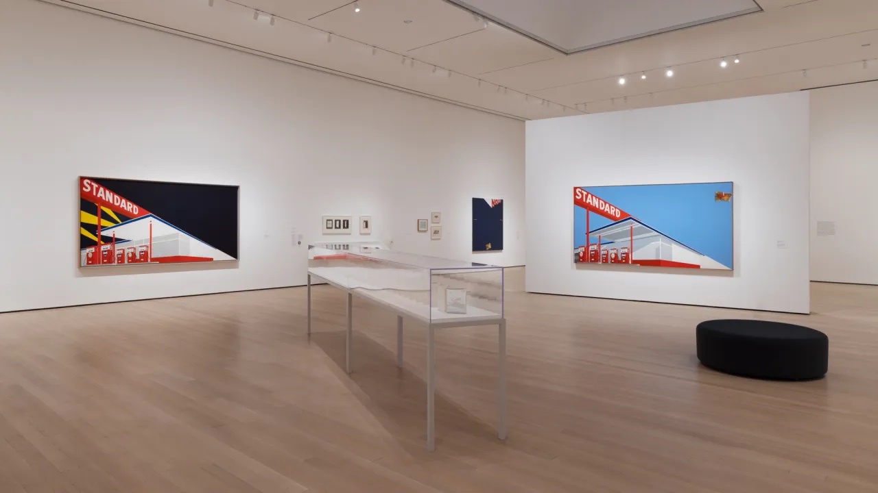 An Ed Ruscha Retrospective at MoMA Reveals a Master of Wordplay and Trompe L’Oeil