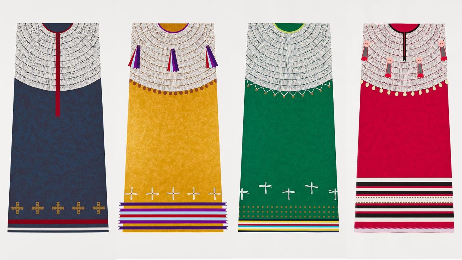 Dyani White Hawk Presents Lecture On Advocating For Native American Women Through Her Art As Part of MFA Series