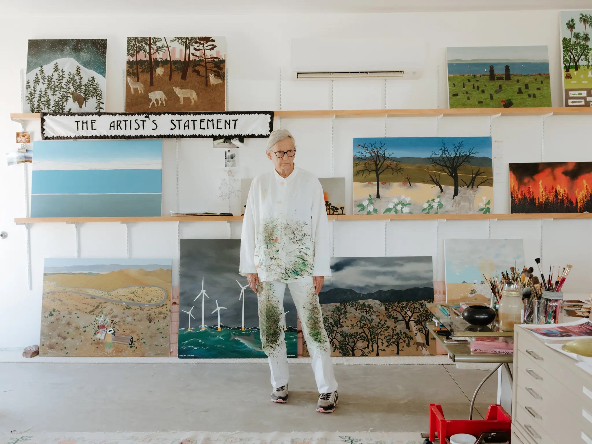 Jessie Homer French Paints Infernos but She Sees Rainbows