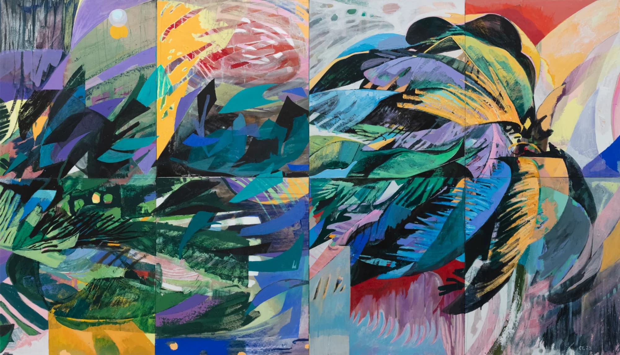 Che Lovelace - Nightscapes with Palms and Egrets