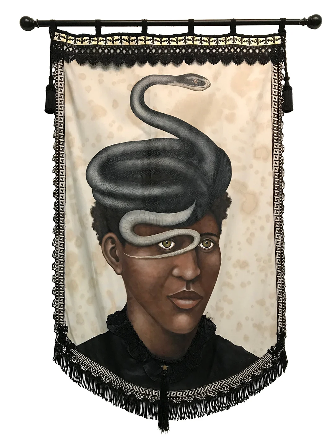 Zerpenta Dambullah: Born under the shade of a black willow tree in New Orleans in 1826 sat on a rock turning rain into tobacco smoke