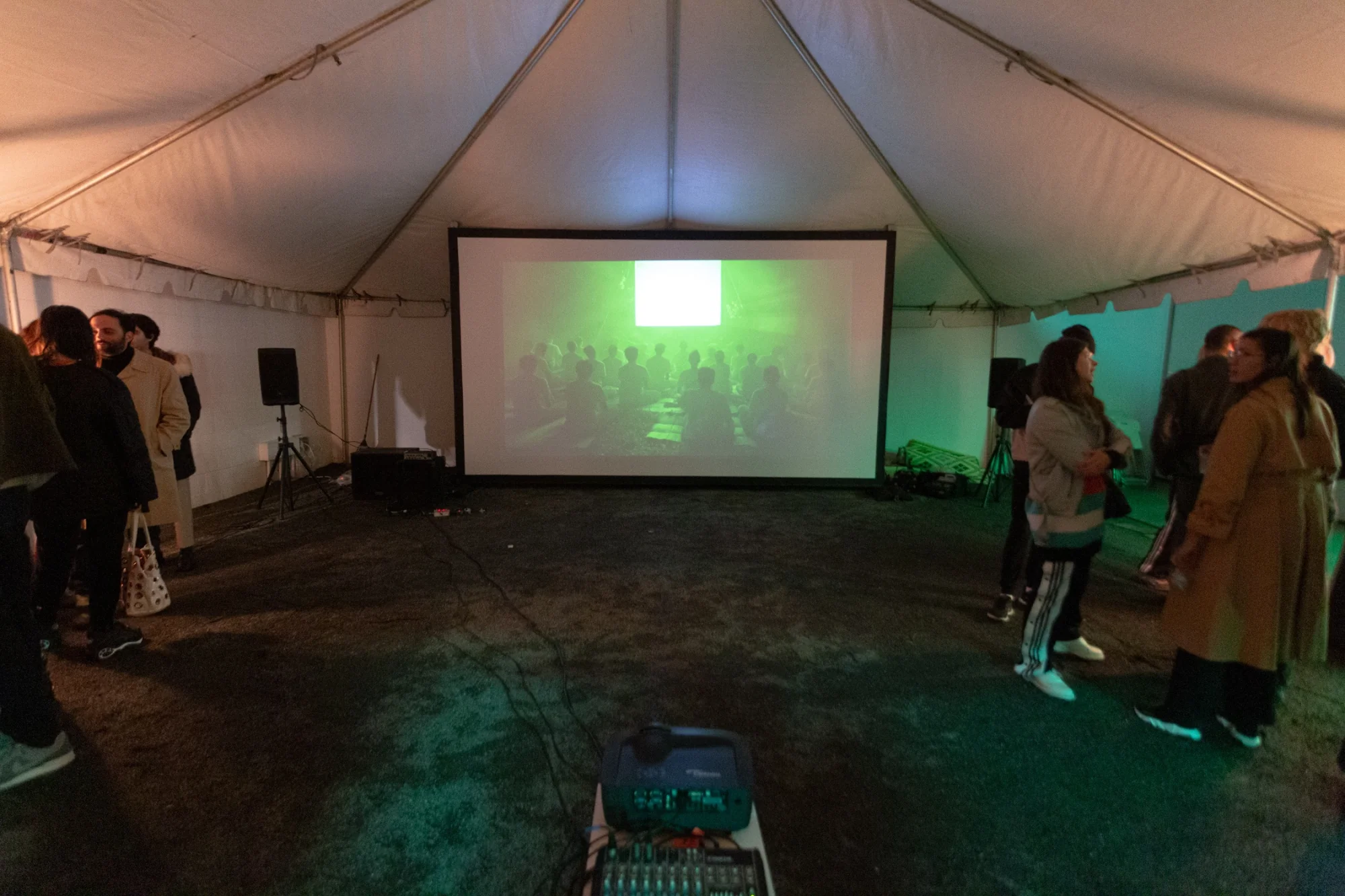 Korakrit Arunanondchai - Courtyard Screenings:
